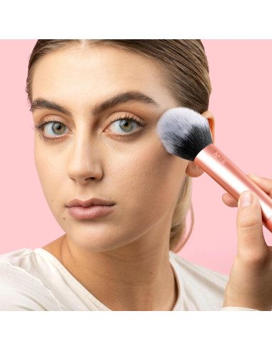 Brocha de Maquillaje en Polvo Real Techniques 20cm Vegana