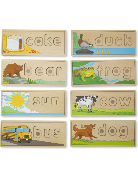 Juguete Educativo Melissa & Doug Deletrear con Letras