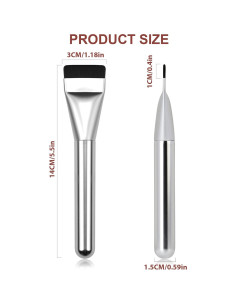 Brocha Plana para Base de Maquillaje BeautyFactor 14cm 2