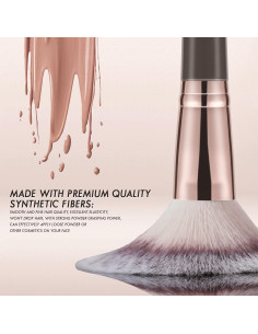 Brocha de Maquillaje Doble Cara KINGMAS para Base y Corrector 2