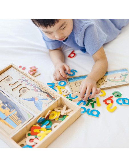 Juguete Educativo Melissa & Doug Deletrear con Letras
