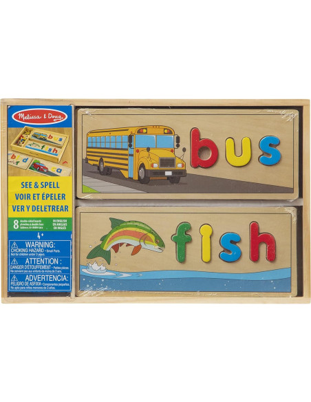 Juguete Educativo Melissa & Doug Deletrear con Letras
