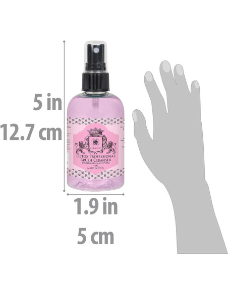 Limpiador de Brochas SHANY DETOX 118 ml - Vegano y Sin Parabenos