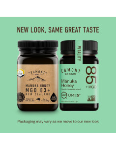 Miel Cruda Manuka Egmont MGO 85+ UMF 5+ 500g Pura 2