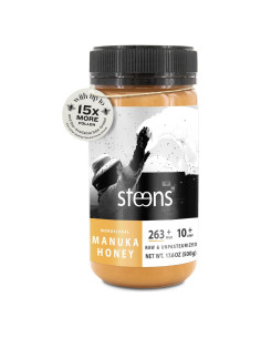 Miel Manuka Steens 100% Cruda UMF 10+ MGO 263+ 499g