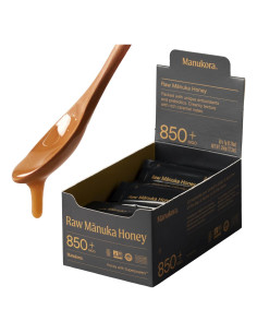 Miel de Manuka Cruda Manukora UMF 20+ MGO 850+ 50 Stick