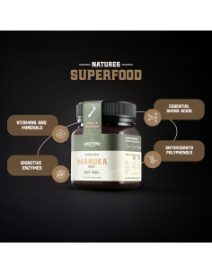Miel de Manuka Grado Médico Miel de Helecho Dorado 250g MGO 400+ 2