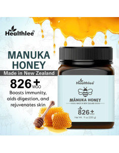 Miel de Manuka Healthlee UMF 20 - 250 g Pura de Nueva Zelanda 2