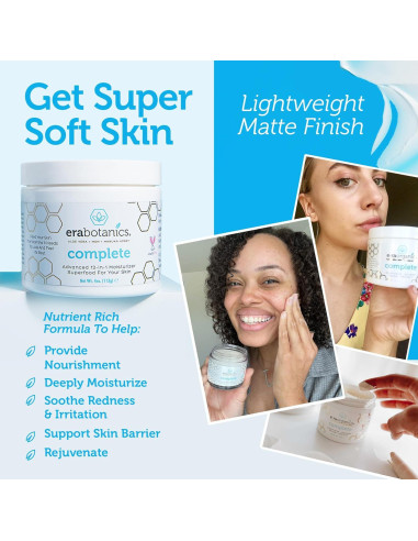 Crema Facial Hidratante Era Organics 4 oz Miel de Manuka