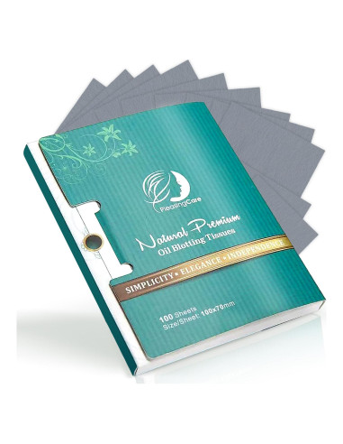 Papel Absorbente de Aceite Facial PleasingCare 100 Hojas