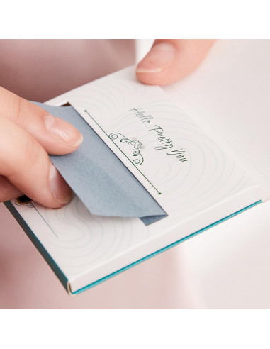 Papel Absorbente de Aceite Facial PleasingCare 100 Hojas