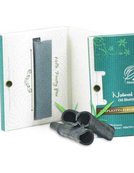 Papel Absorbente de Aceite Facial PleasingCare 100 Hojas