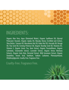 Crema Hidratante de Miel de Manuka Green Leaf 113 g 2