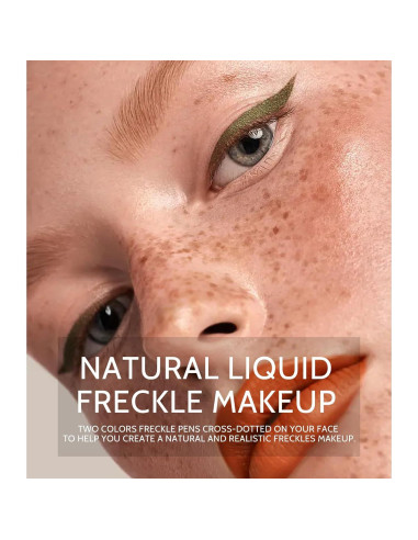 Bolígrafo de Maquillaje de Pecas KYDA - 2 Colores Naturales