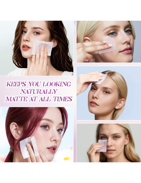 Papel Absorbente de Aceite BOROLA 200 Hojas Púrpura