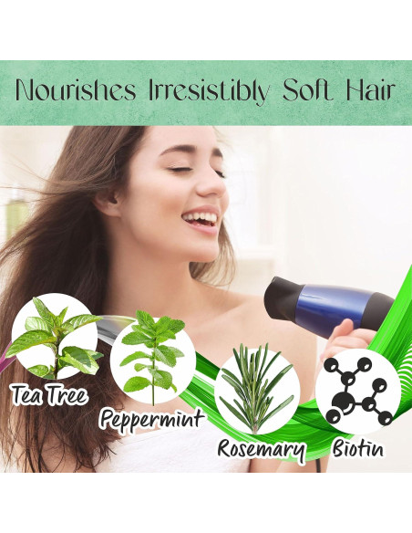 Juego de Champú y Acondicionador Mosaic 600ml Aceite de Árbol de Té Juego de Champú y Acondicionador Mosaic 600ml Aceite de Árbol de Té