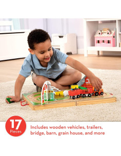 Juego de Granja Melissa & Doug 17 Piezas con Estuche 2