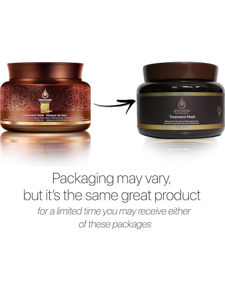 Máscara de Tratamiento Moroccan Gold 553ml Hidratante Profunda