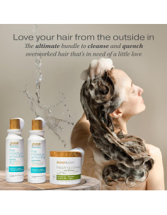 Paquete de Champú, Acondicionador y Mascarilla Azúcar Crudo 2