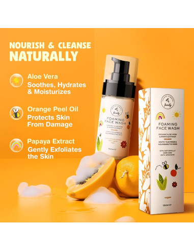 Jabón Espumoso Facial Marili Skincare 156.9 ml Niños