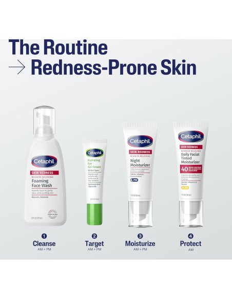 Limpiador Espumoso Cetaphil para Piel Sensible 236 ml