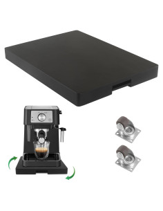 Bandeja Deslizante para Cafetera JAYOBGO 30.5x40.6cm con Ruedas