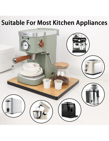 Deslizador de Electrodomésticos de Bambú HTB 45LB 38x31cm