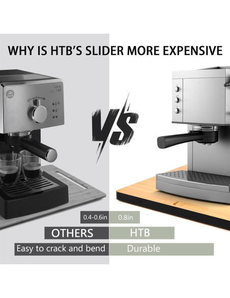 Deslizador de Electrodomésticos de Bambú HTB 45LB 38x31cm