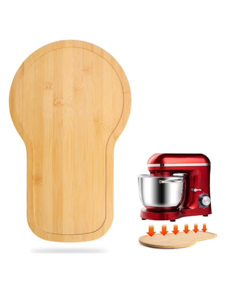 Deslizador de Mezclador de Bambú GIASSVIO 6.5 QT