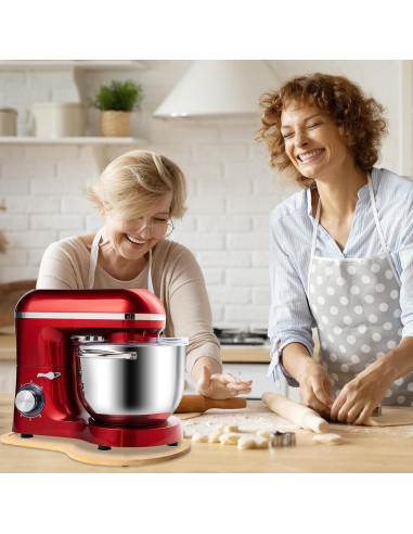 Deslizador de Mezclador de Bambú GIASSVIO 6.5 QT