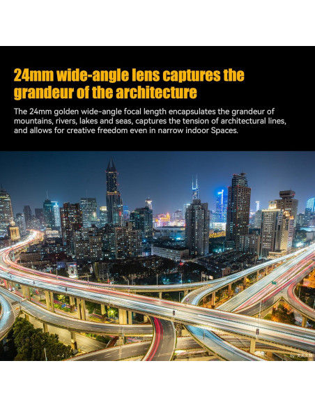 Lente Gran Angular 7artisans AF 24mm F1.8 para Sony FE