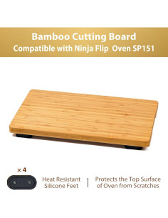 Tabla de Cortar Umilife para Horno Tostador SP151 de Bambú 2