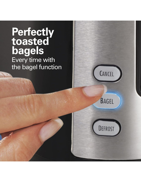 Tostadora Hamilton Beach 2 Rebanadas Extra Ancha 750W