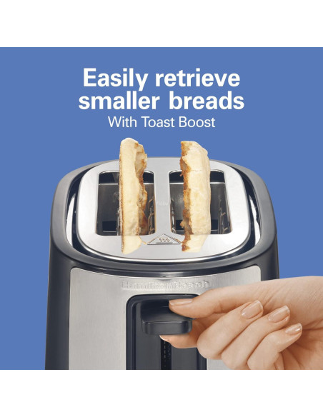 Tostadora Hamilton Beach 2 Rebanadas Extra Ancha 750W