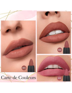 Set de 3 Lápices de Labios Mate evpct - Colores Neutros 2
