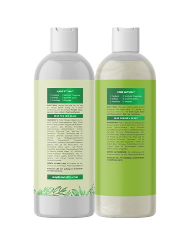 Juego de Champú y Acondicionador Maple Holistics 2x250ml