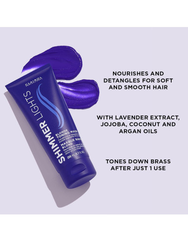 Mascarilla Tonificante Violeta Clairol 191g para Cabello Rubio