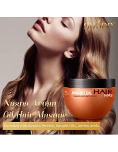 Mascarilla para Cabello Nuspa con Aceite de Argán 250ml 2