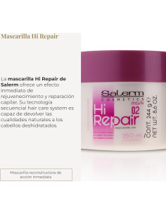 Mascarilla Capilar Reparadora Salerm Hi Repair 250 ml 2