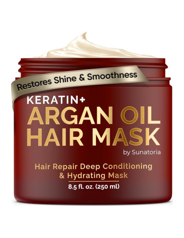 Mascarilla Capilar Sunatoria con Queratina y Aceite de Argán 250ml