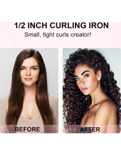 Plancha de Rizar Profesional Vnina 1/2 Pulgada Cerámica 180/210C 2