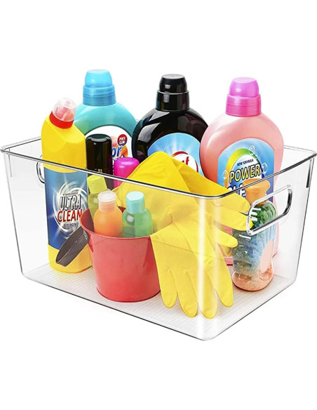 Contenedores de Almacenamiento Plástico Transparente Control Kitchen - 4 Piezas