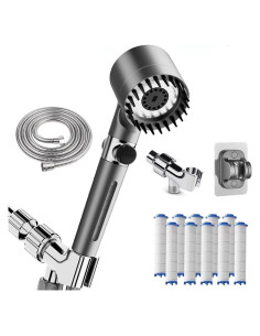 Cabezal de Ducha Filtrado Mankoda con Manguera 190,5 cm