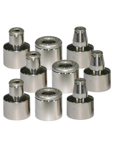 Puntas de Reemplazo Microdermoabrasión Diamante 9 Piezas