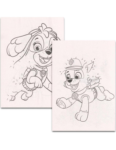 Libro para Colorear Jumbo Paw Patrol Skye Niñas 2-4 Años