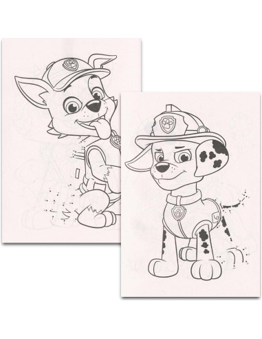 Libro para Colorear Jumbo Paw Patrol Skye Niñas 2-4 Años