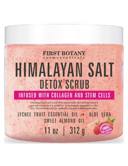 Exfoliante Corporal First Botany Sal del Himalaya 311g Exfoliante Corporal First Botany Sal del Himalaya 311g