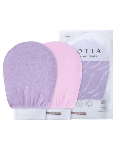 Guantes Exfoliantes Lotta 2 Pcs 100% Viscosa Ducha Cuerpo