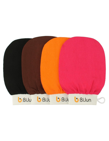 Guantes Exfoliantes BiJun Kessa - 4 Colores para Ducha