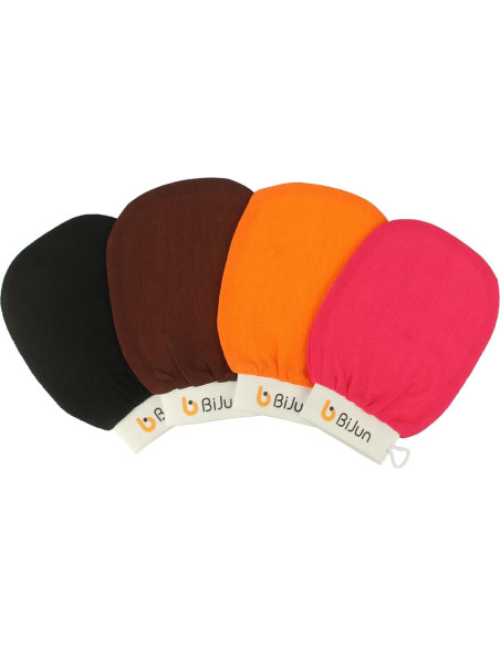 Guantes Exfoliantes BiJun Kessa - 4 Colores para Ducha